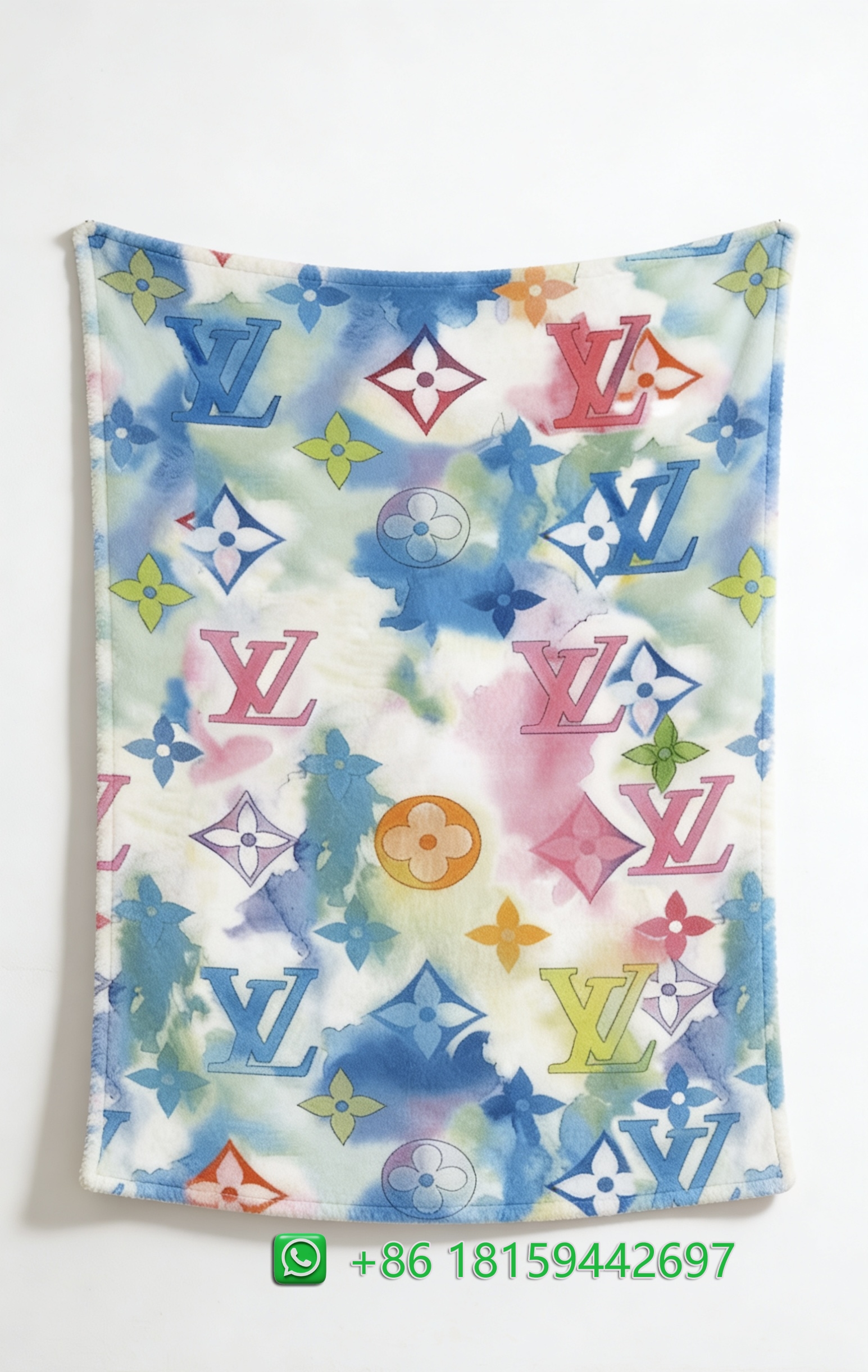 Louis Vuitton Throw Blankets